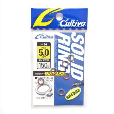 OWNER欧纳船钓铁板路亚O型环无缝实心单圈海钓闭口环P14欧娜72814