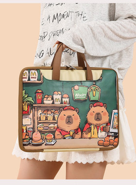 适用小度学习机学生14寸T30PRO Z30平板电脑包13.3寸Z20 PULS收纳包手提袋防水手拎包防摔防摔袋装充电器键盘