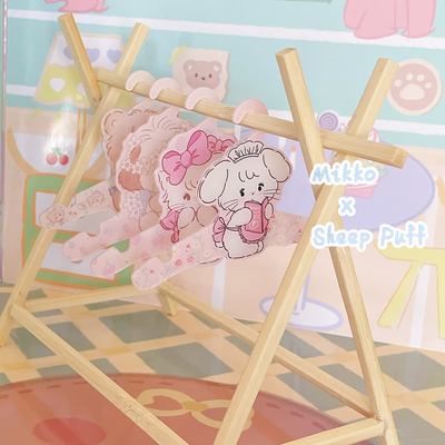 mikko联名娃用衣架迷你衣架可爱