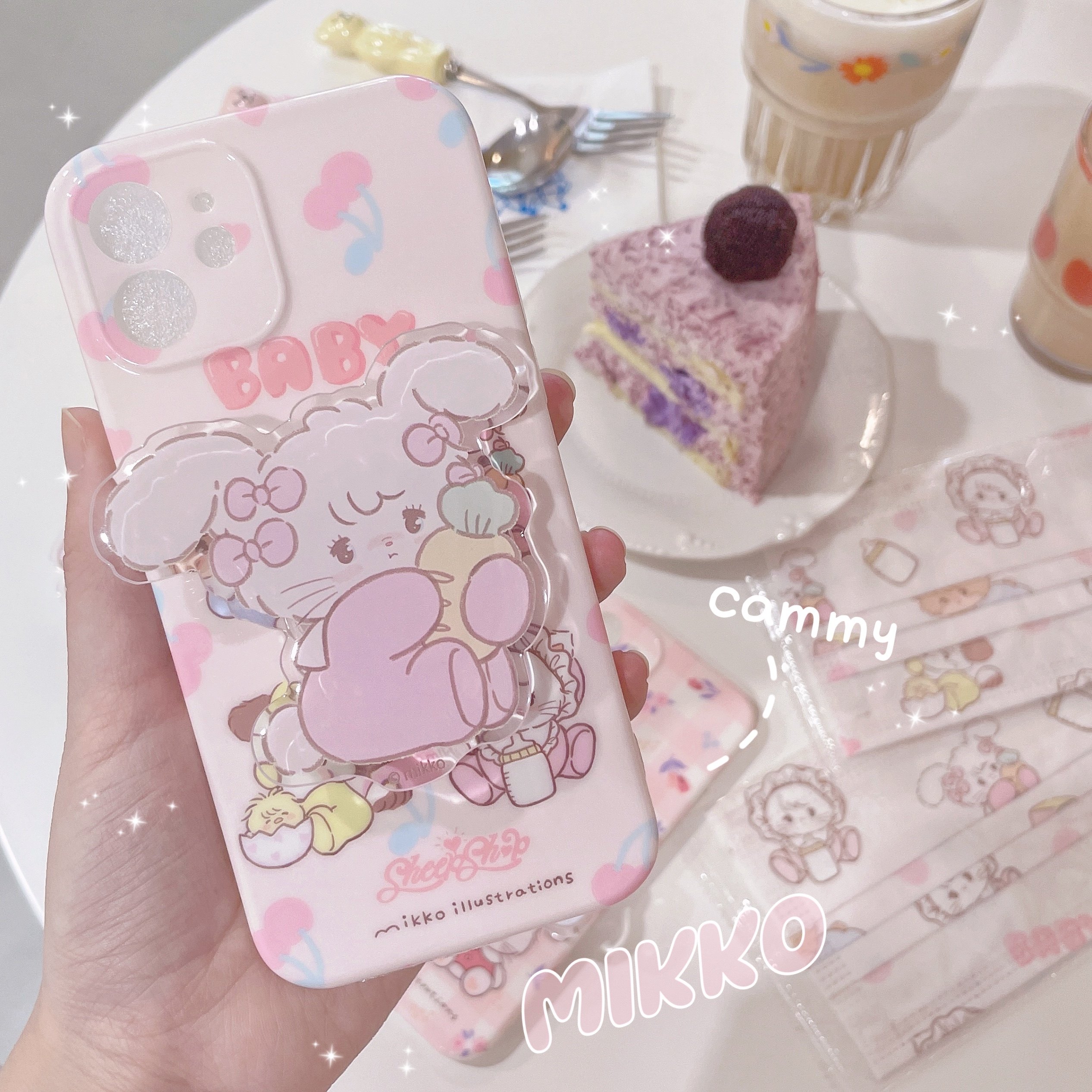 绵羊商店可爱mikko联名手机支架