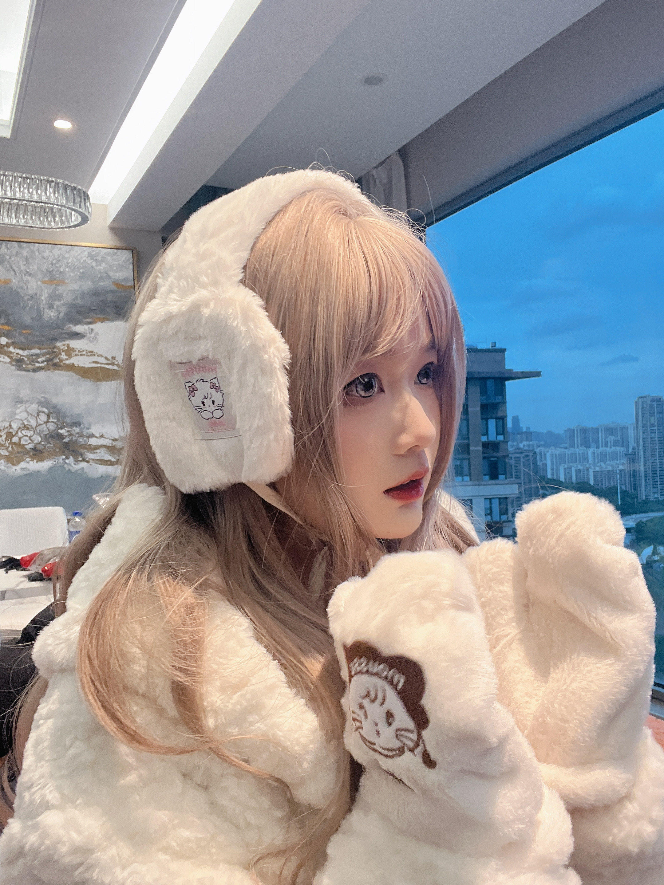 绵羊商店mikko联名可爱耳罩发带