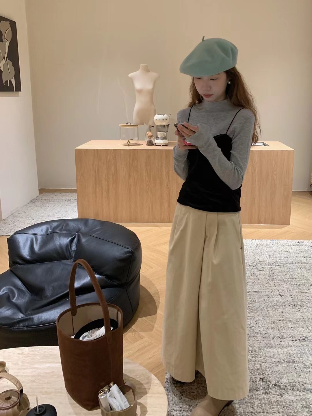 针织衫女半高领打底衫