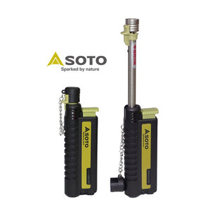 日本SOTO户外露营点火器伸缩ST-480C防风打火机加长防烫煤油灯