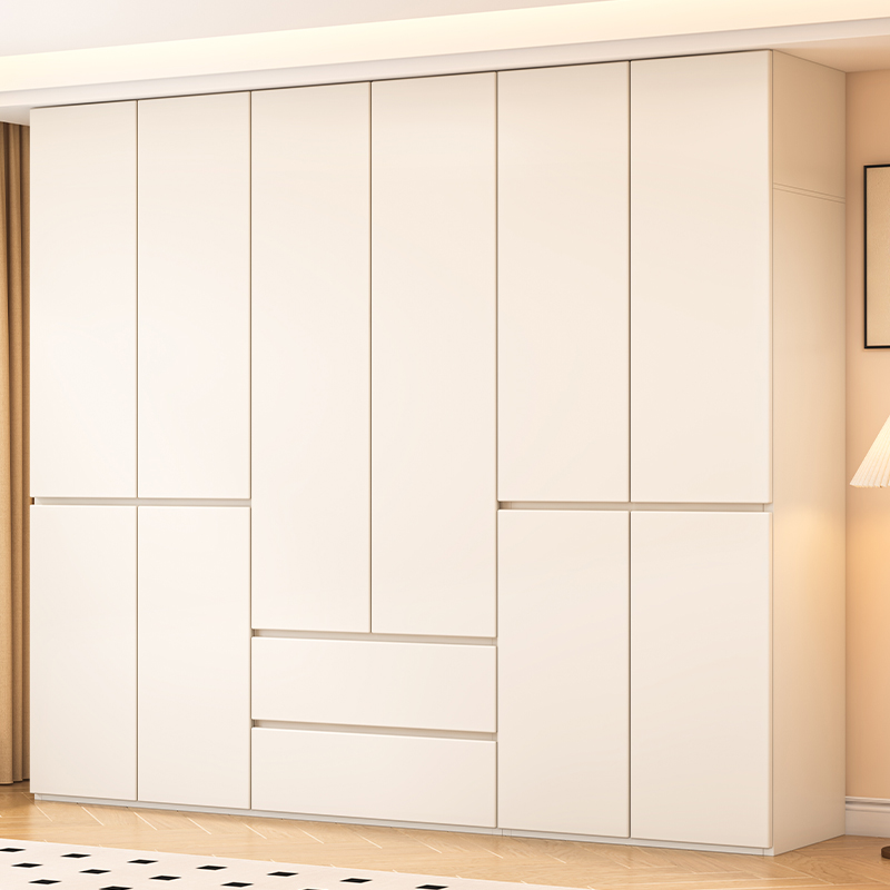 衣柜卧室家用成品衣柜分段式一门到顶2025新爆款现代简约组合衣橱