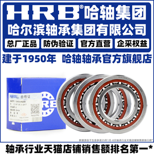 HRB 哈尔滨轴承 7303 7304 7305 7306 AC P5 TBT TT TFT 三联配对
