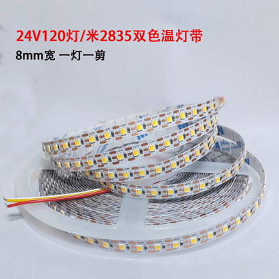 二合一2835三色CCT灯带24V