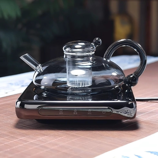 2025新款 小坐S2砚台电陶炉煮茶器家用小型玻璃蒸煮一体烧水壶茶具