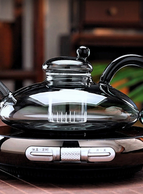 2026新款茗凤祥X1电陶炉1300W煮茶器玻璃茶壶套装家用小型电茶炉
