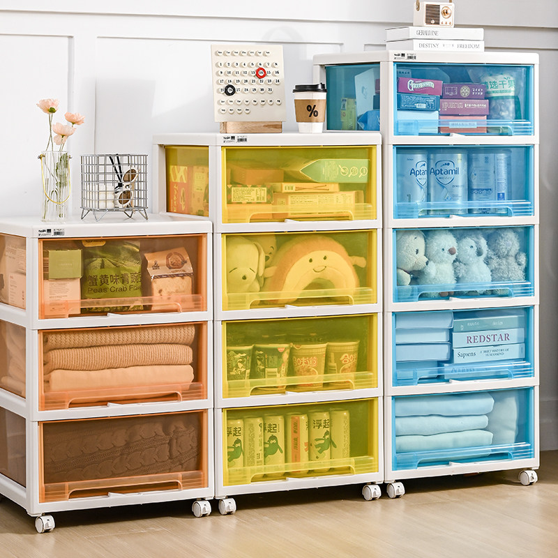 免安装收纳柜抽屉式多层塑料玩具零食衣服彩色储物箱整理箱鞋柜子,收纳整理,收纳柜,淘宝优惠券,粉丝福利购,淘宝优惠卷