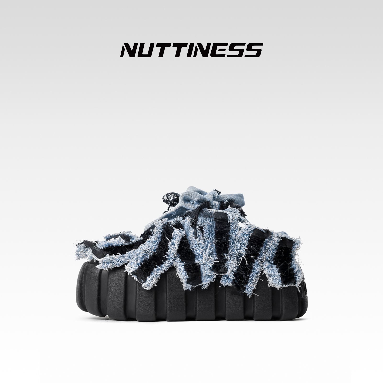 nuttiness厚底增高包头拖鞋女