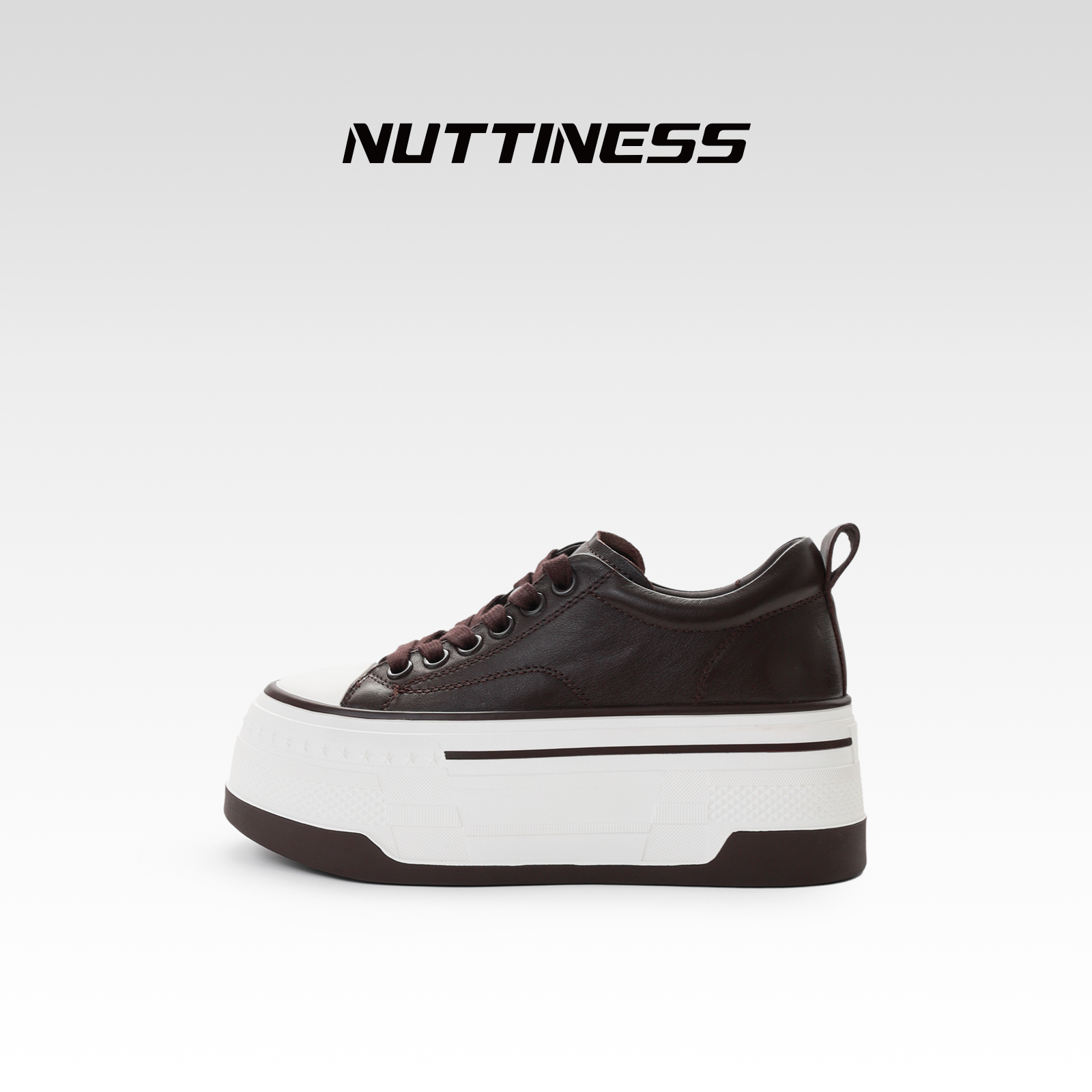 NUTTINESS狂野分子小白鞋