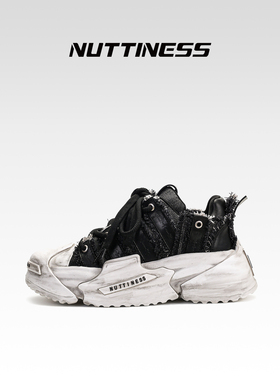 【明星同款】狂野分子2025年秋冬厚底百搭休闲板鞋面包鞋男女同款