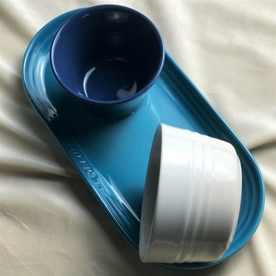 速发c国法彩le酷t面味噌汤斗笠碗日式茶杯子150杯碟椭圆长盘子