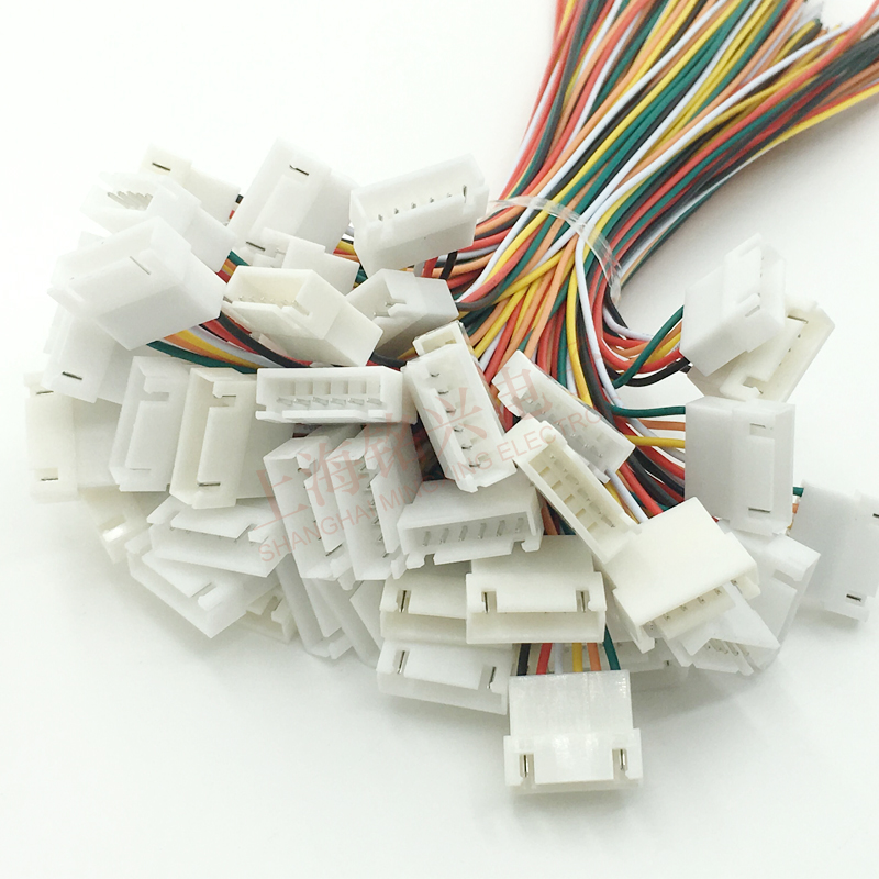 速发XH.254mm空接母4空中对插2  壳 5 6-8P接插件连接端子线10/2M