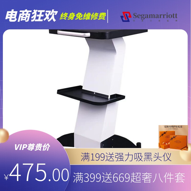 速发仪器推车发美放仪器设备小金架移动五工具推车台 底座