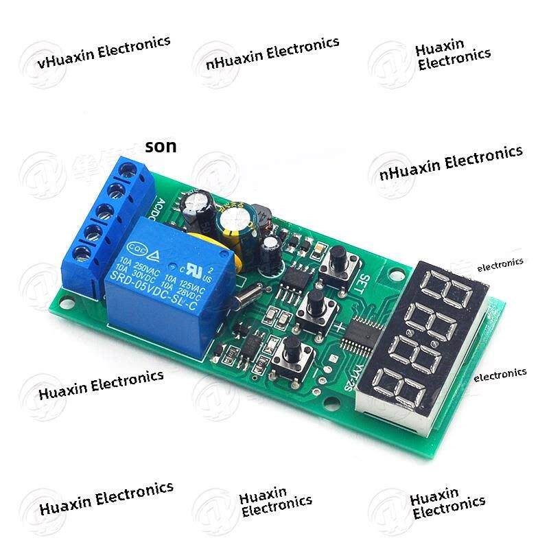 速发实时定时开关时钟继电器模块 延时催款要账 时间同步12 24V