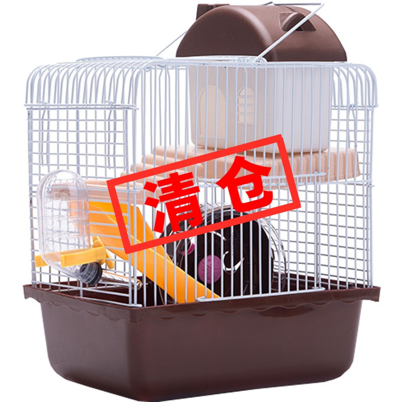 速发小城堡双层用品大子透明套装仓鼠笼全超大别墅便宜大的大空间