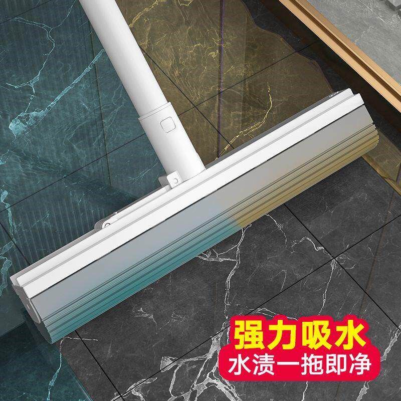 速发免手海绵新款拖把家用懒人大号拖布卫生间吸水胶棉拖地神器一