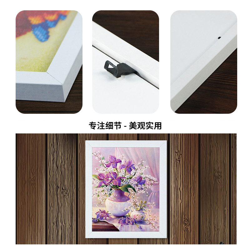 速发款020年新满5d画2钻客厅卧室水晶点砖贴画小件花瓶2021