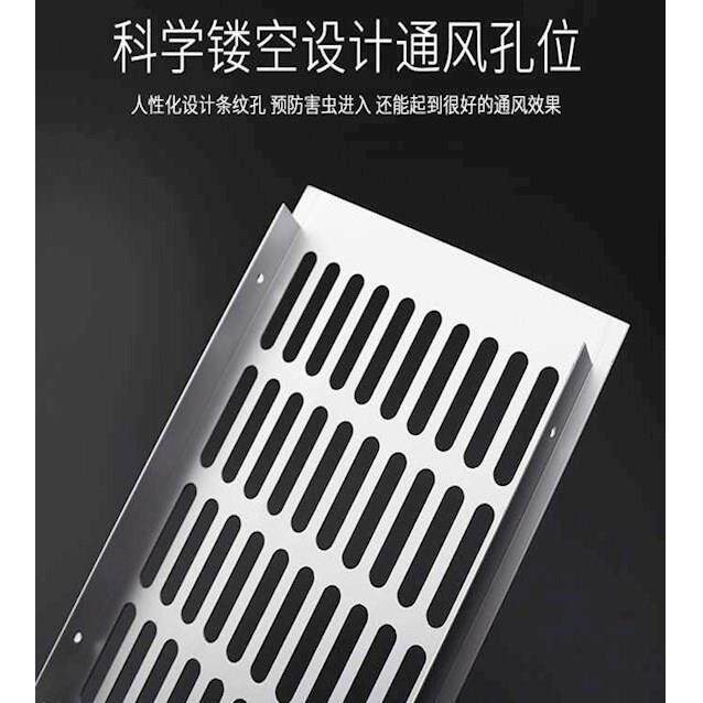 速发衣柜暖气管鞋柜通风厨房散热格栅散气长方形孔橱柜透气网门板