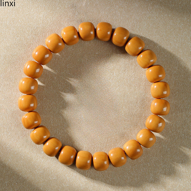 源头正宗猴头核桃手串男老型直切雕刻光珠配饰盘玩佛珠库克文