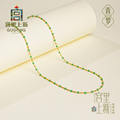 宫里上新纯银项链女款 高级感轻奢小众叠戴颈链毛衣链闺蜜生日礼物