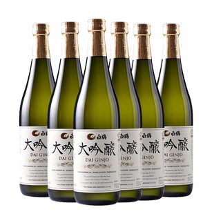 白鹤大吟酿清酒日本清酒米酒720*6瓶箱装