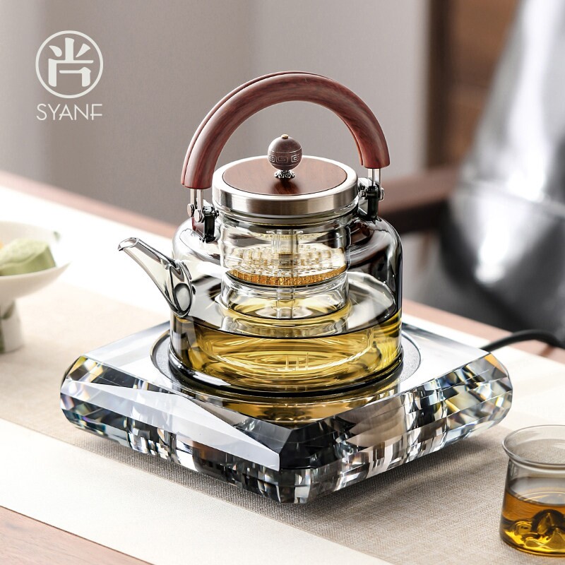 煮茶壶2026新款电陶炉家用室内蒸水壶泡茶专用煮茶套装煮一体烧