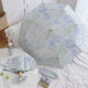非喜新款 百合花太阳伞女防晒防紫外线晴雨两用小清新全自动遮阳伞