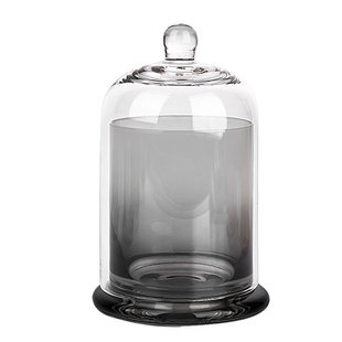 金钟罩香薰杯观夏摆件玻璃罩家用精油卧室扩香石天然水晶矿石容器