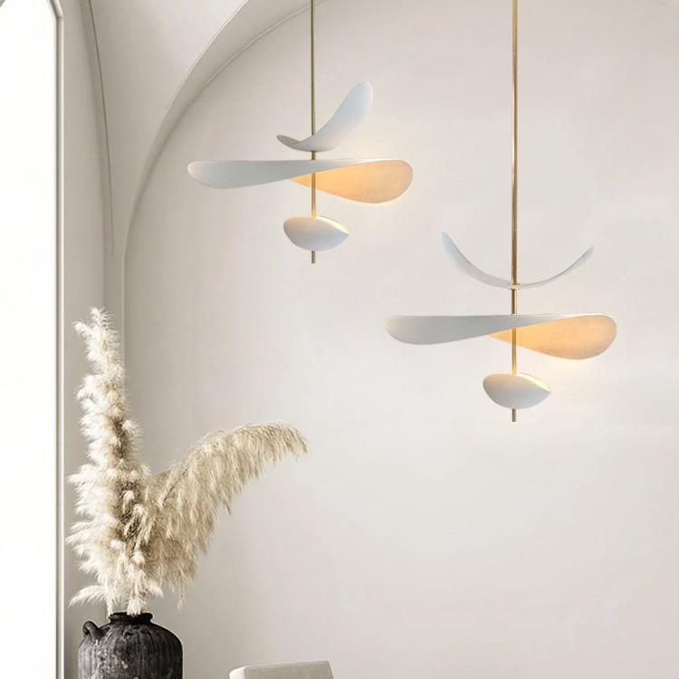 法式简约餐厅吊灯北欧现代餐厅灯吧台餐桌创意艺术花朵卧室吊灯