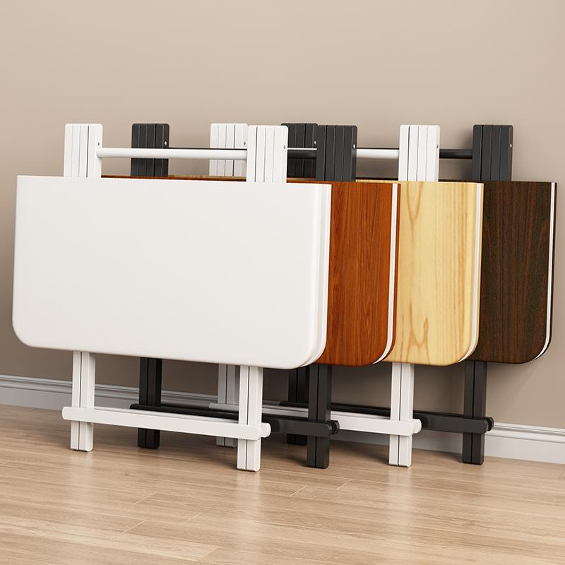 7K餐桌出租房用家用小户型简易小桌子可折叠户外便携式摆摊吃饭方