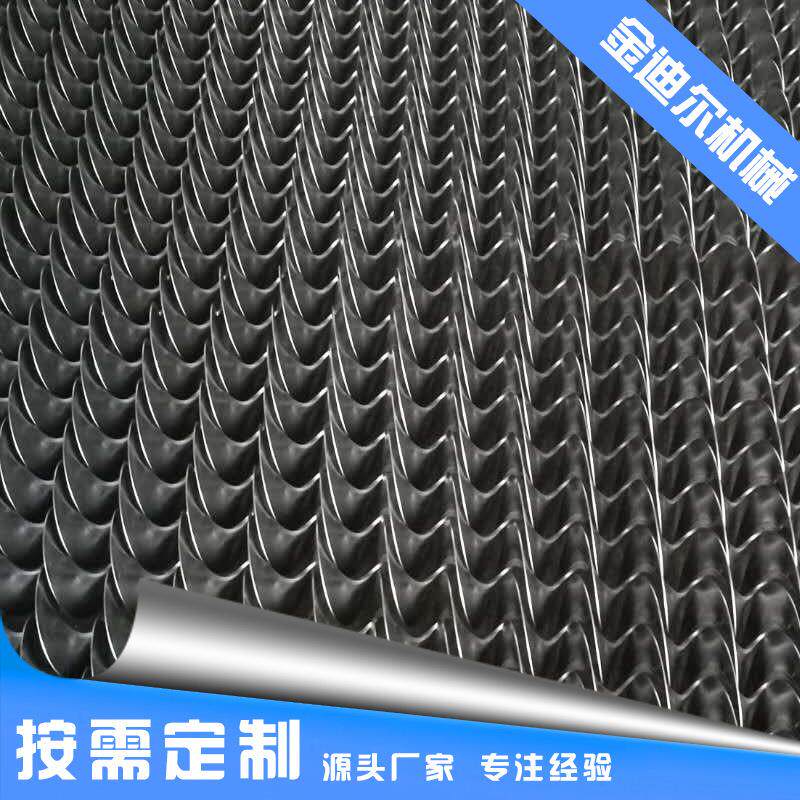 潍坊优质钢材农机配件搅龙叶片收割机配件锻造工艺耐用