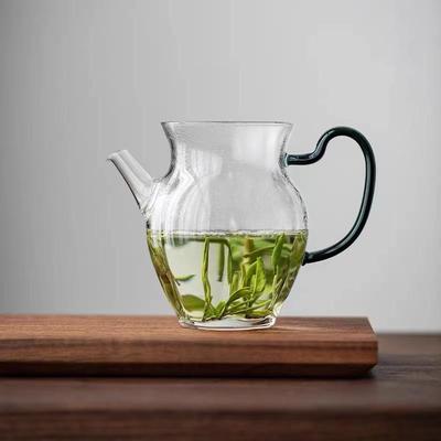 高硼硅玻璃茶壶仿宋家用办公绿茶红茶大容量过滤泡茶壶单壶花茶壶