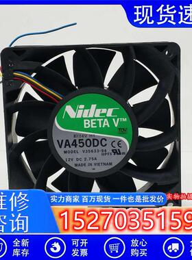 NIDECVA450DCV35633-94DC12V2.75A1203812CM服务器散热风扇