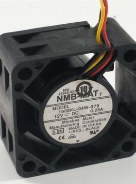 NMB-MAT1608KL-04W-B7912V0.25A40204CM变频器路由器风扇