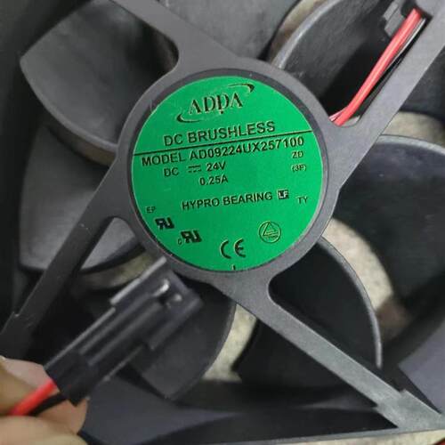 全新ADDAAD0924UX257100DC24V0.25A90259cm变频器散热风扇