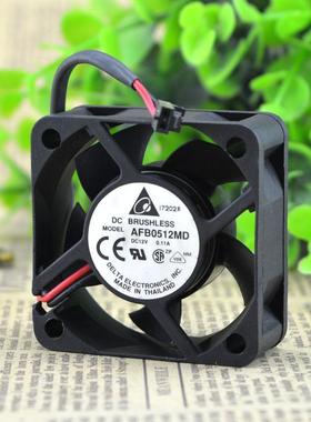 DELTA台达 5CM 5020双滚珠 机箱风扇 12V 0.11A AFB0512MD 大风量