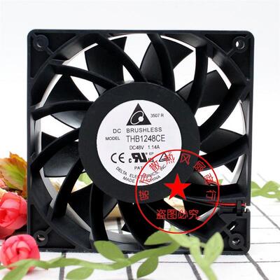 喏尼THB1248CE1203848V1.14A12CM暴力风扇机箱直流散热风扇