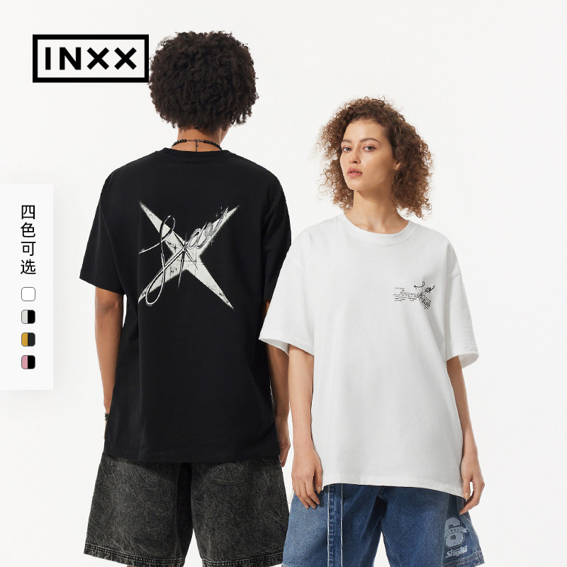 【inxx】standby 潮牌23夏新品短袖t恤男女同款xmd2310856