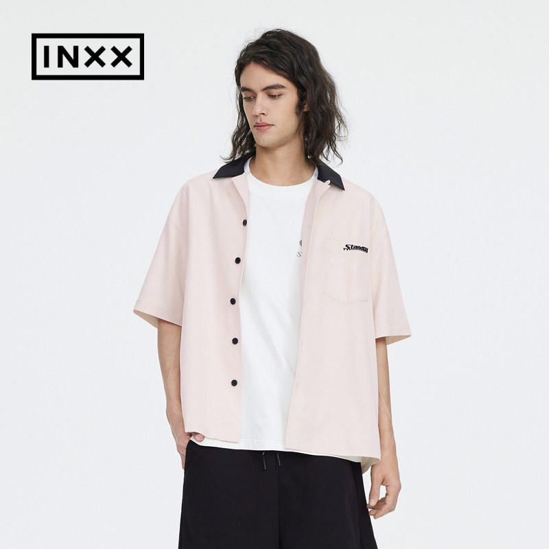 【INXX】Standby 时尚潮牌23夏新品短袖衬衣男女同款XMD2340747