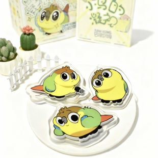 【yogin幺了个菁指定店铺】神烦鸟盲盒追踪眼亚克力挂件趣味可爱