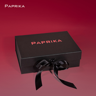 PAPRIKA项圈礼盒空盒精美简约礼物盒饰品包装盒长方形礼品盒