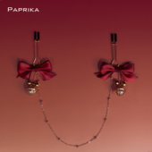 蝴蝶结铃铛柳叶夹夹子