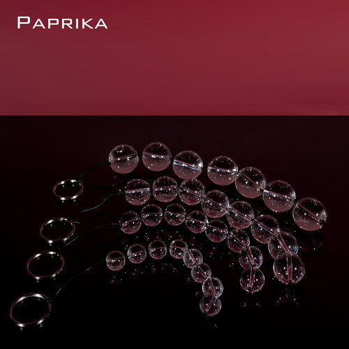 PAPRIKA水晶之恋塞子玻璃连珠外出情侣