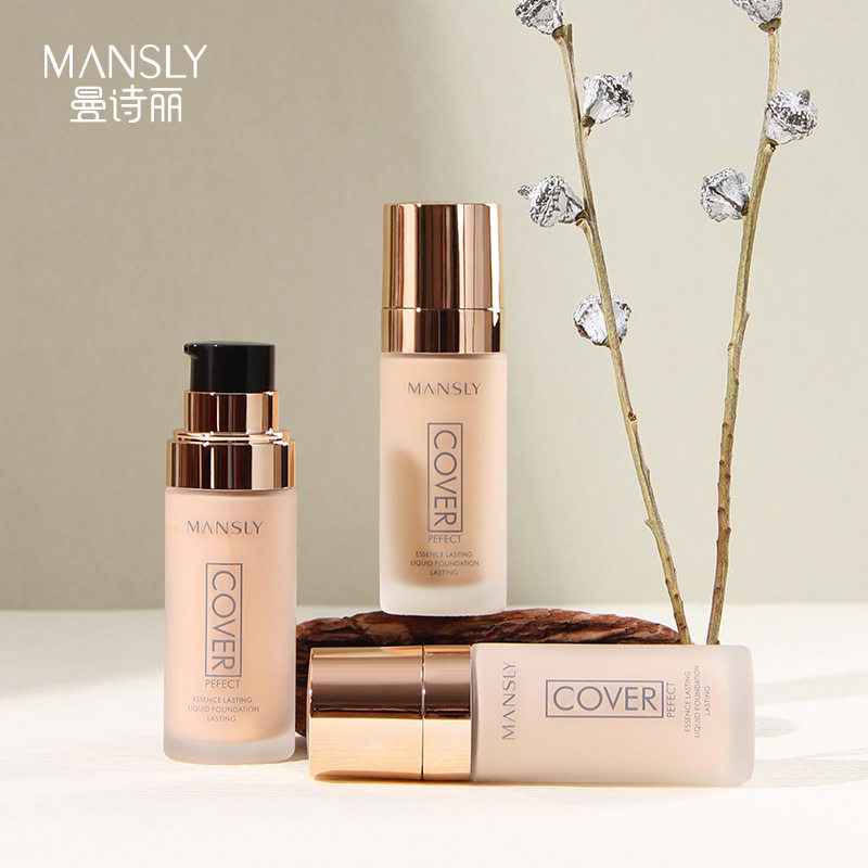 MANSLY持妆丝滑遮瑕粉底液盈润养肤服帖自然不卡粉不脱妆BB霜,彩妆/香水/美妆工具,粉底液/膏,淘宝优惠券,粉丝福利购,淘宝优惠卷