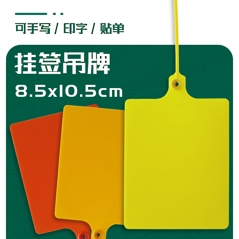 物流标签封条标牌扎带一体式吊牌