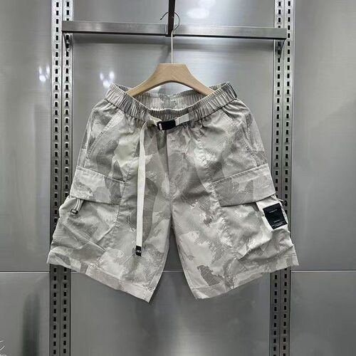 短裤+迷彩+耐磨+美式+宽松休闲