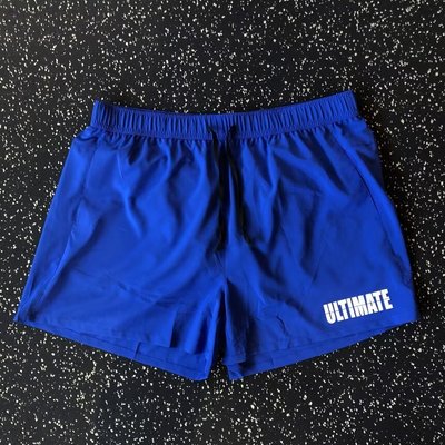 潮牌印花短裤速干冰丝跑步三分裤