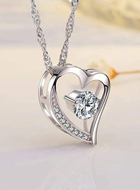 Hot Love Necklace Women's Light Luxury Niche Design Pendant